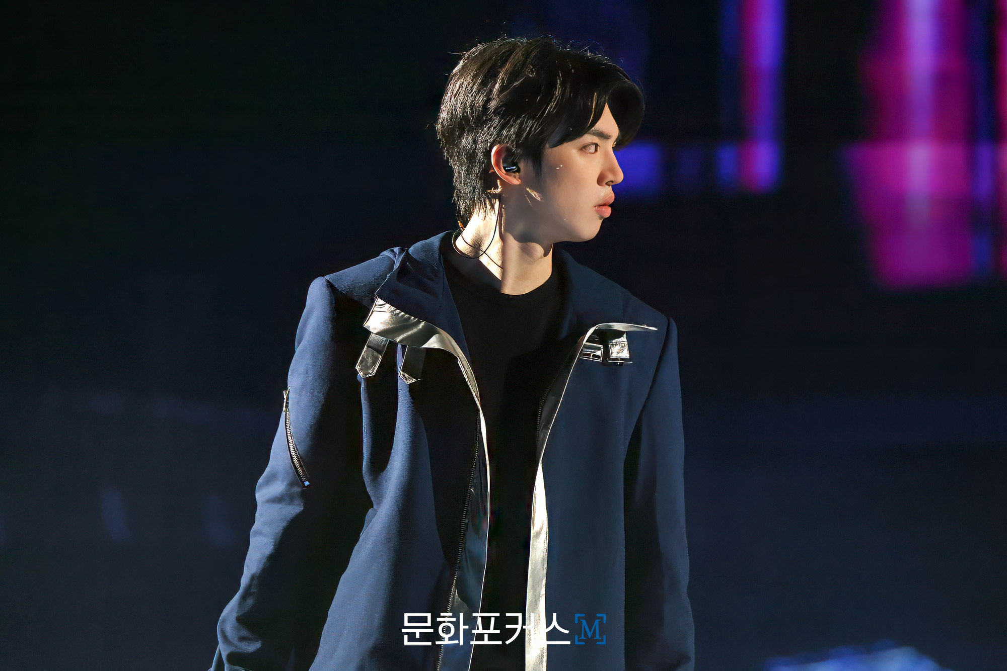 '성진우' 역의 '차준환'이 '나 혼자만 레벨업 on ICE'에 출연해 연기를 선보이고 있다. | 사진 = 김현진 기자