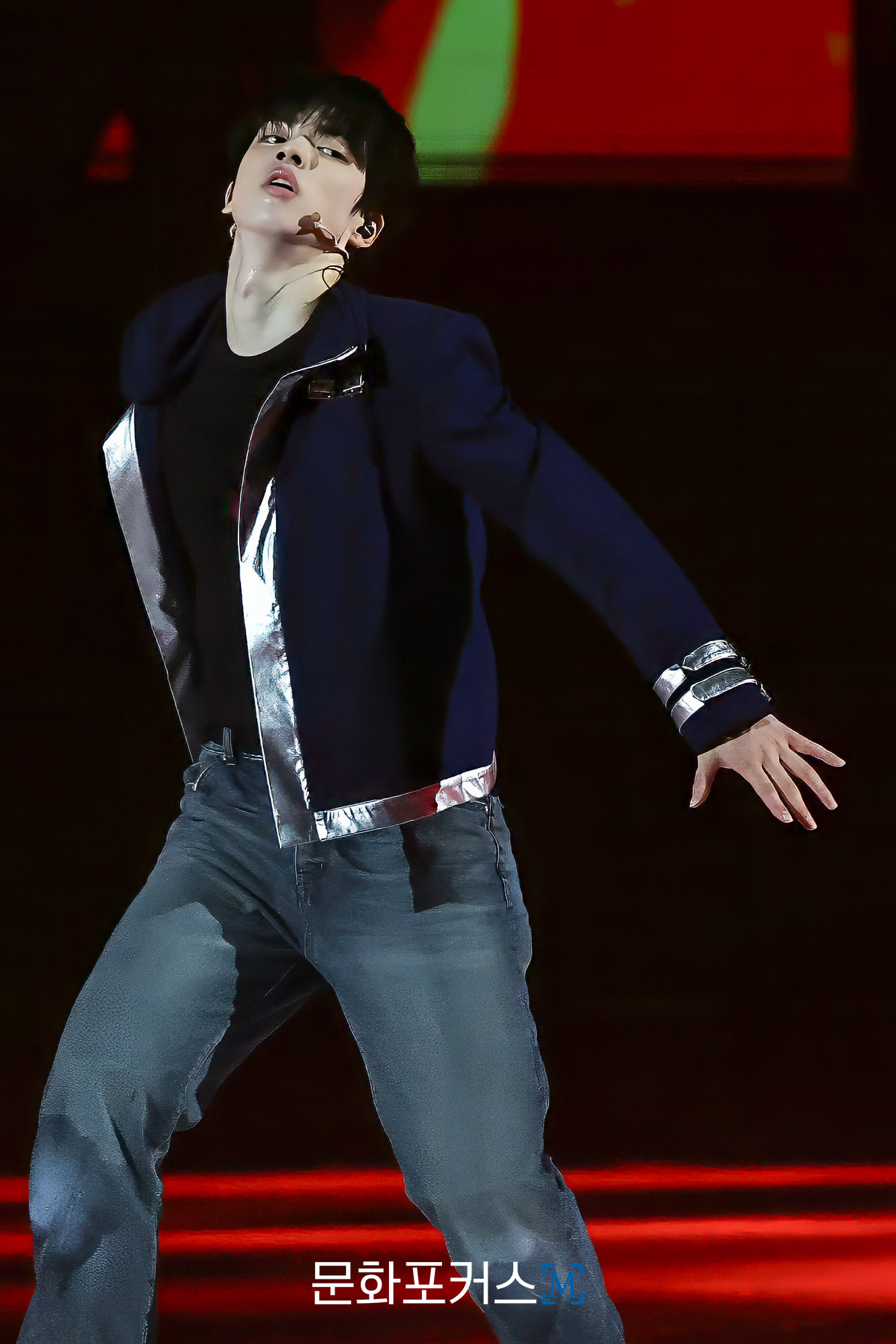 '성진우' 역의 '차준환'이 '나 혼자만 레벨업 on ICE'에 출연해 연기를 선보이고 있다. | 사진 = 김현진 기자